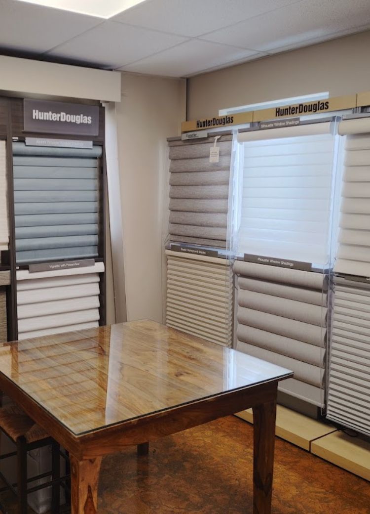 window treatments showroom